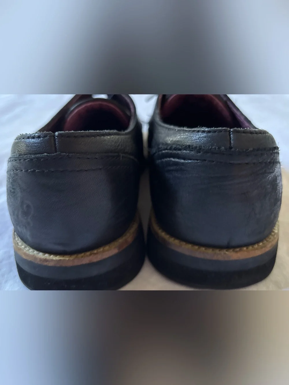 Blackstone AM-05 Black Leather Derby Oxford Shoes Men’s EU 44 US 11 Vero Cuoio